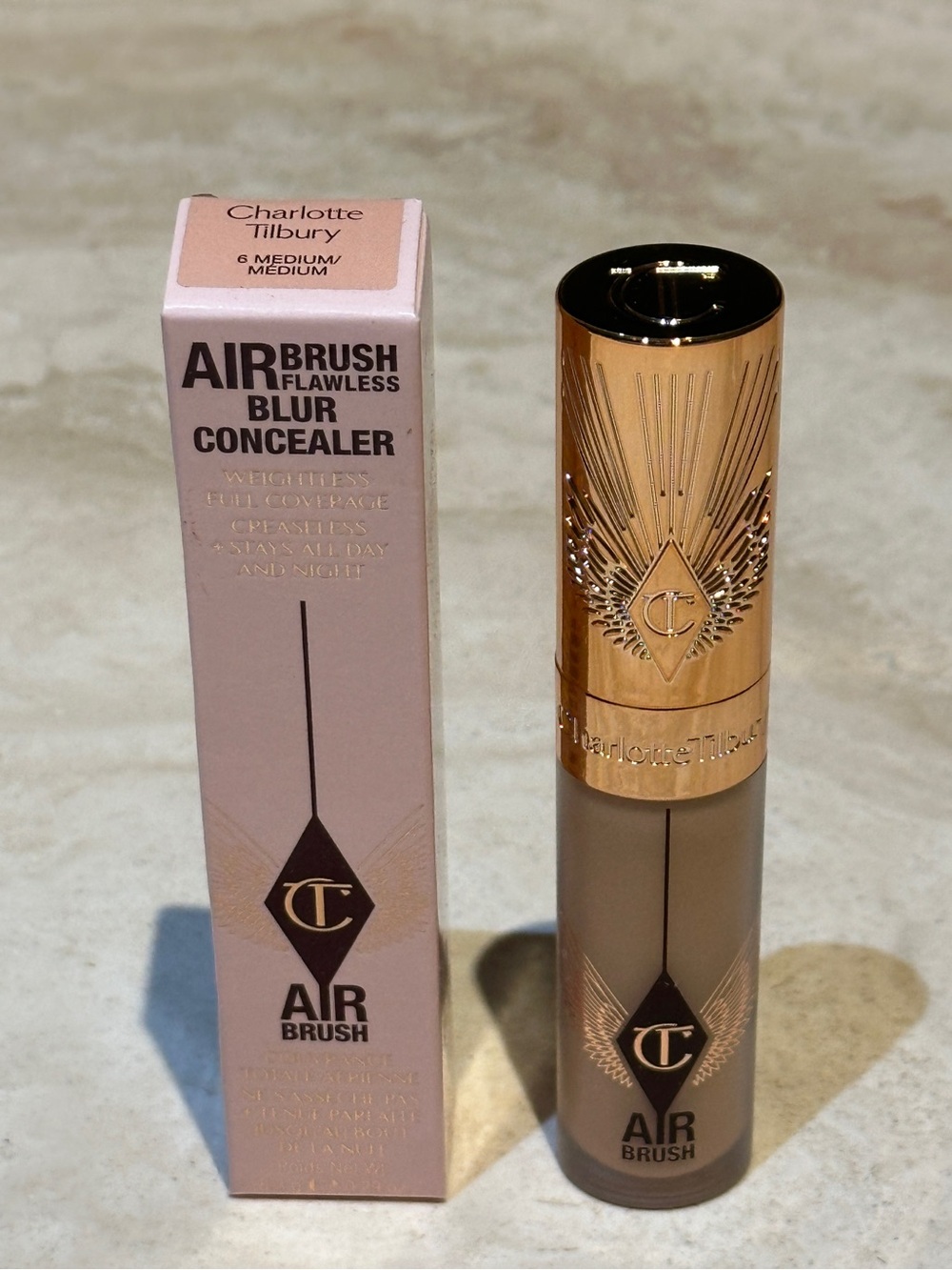 Charlotte Tilbury Airbrush Flawless Blur Concealer 6 Medium